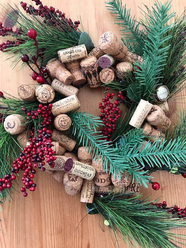 Wine Cork Wreath - Homemade - Spotlight Australia
