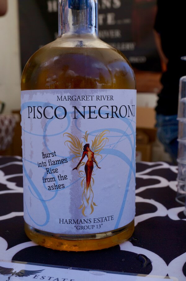 Harmans Estate - Pisco Negroni - Sunset Wine 2018