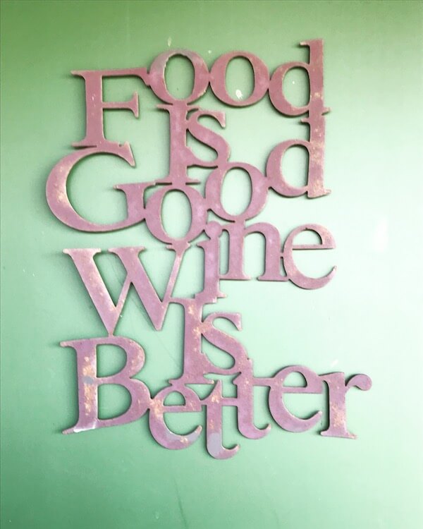 Food is Good, Wine is Better