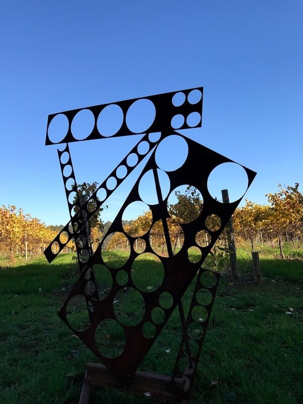 pemberley-pemberton-winery-unearthed-sculptures-vines-metal-shapes-pemberton-southern-forests