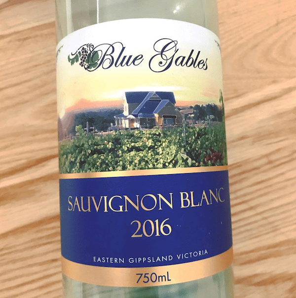 Blue Gables 2016 Sauvignon Blanc - Gippsland Wineries