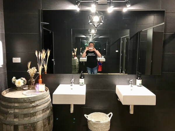 Blue Gables Winery - The Bathrooms