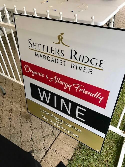 Settlers Ridge Wines at City Wine Perth