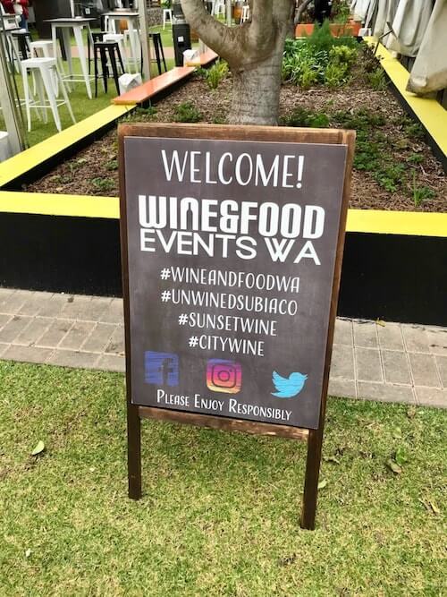 Welcome to City Wine Perth 2018