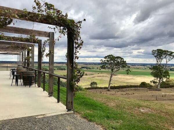 Entrance to Lightfoot and Sons Winery in Gippsland