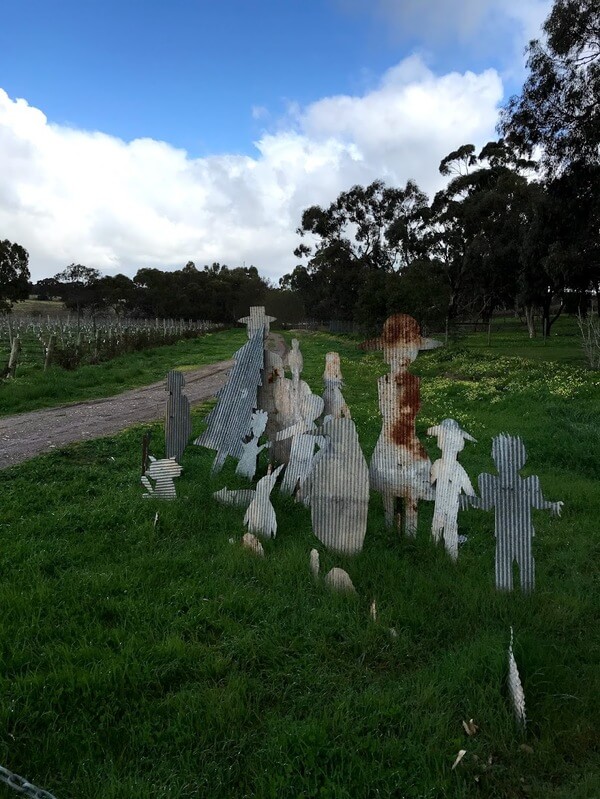 tin-and-metal-cut-out-family-at-whistler-wines-in-the-barossa-valley