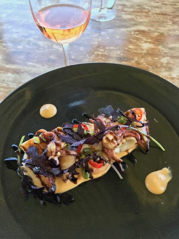 Calamari at Pinelli Winery Restaurant - Swan Valley Perth