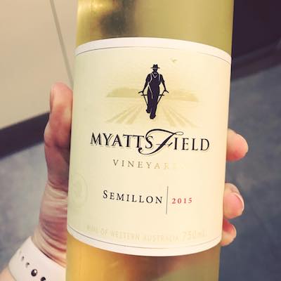 MyattsField Vineyard 2015 Semillon Perth Hills