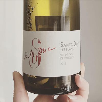 Domaine Santa Duc Les Plans 2015 Vin De Pays De Vaucluse