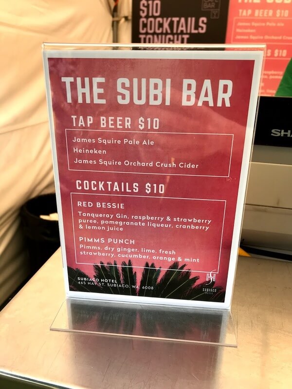 the-subi-bar-sign-with-list-of-beer-and-cocktails-available
