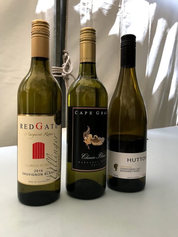 three-bottles-of-white-wine-from-redgate-cape-grace-and-hutton-wineries