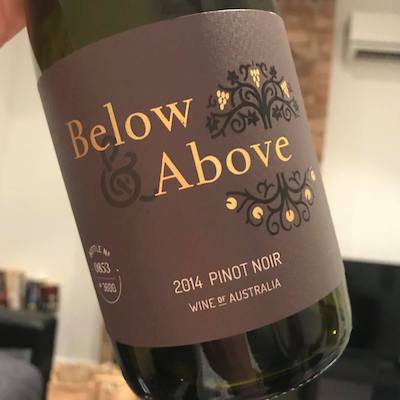 Below And Above Pinot Noir 2014