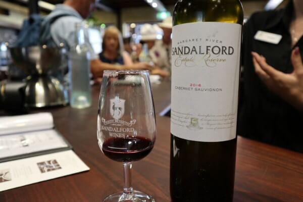 glass-and-bottle-of-cabernet-sauvignon-at-sandalford-winery-swan-valley