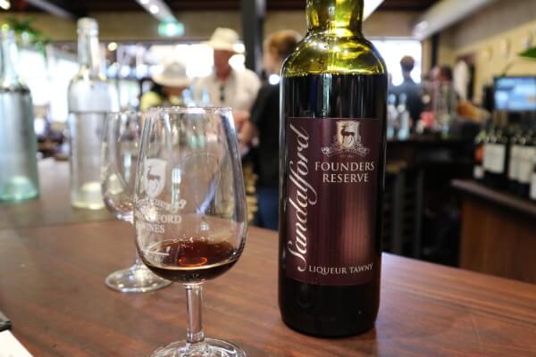 glass-and-bottle-of-founders-reserve-liqueur-tawny-at-sandalford-winery-swan-valley