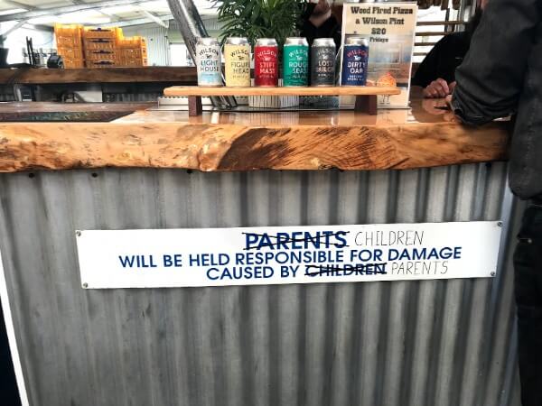sign-children-will-be-held-responsible-for-damage-caused-by-parents-on-the-bar-at-wilson-brewing