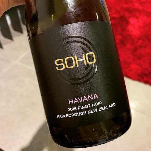 Soho Havana 2016 Pinot Noir