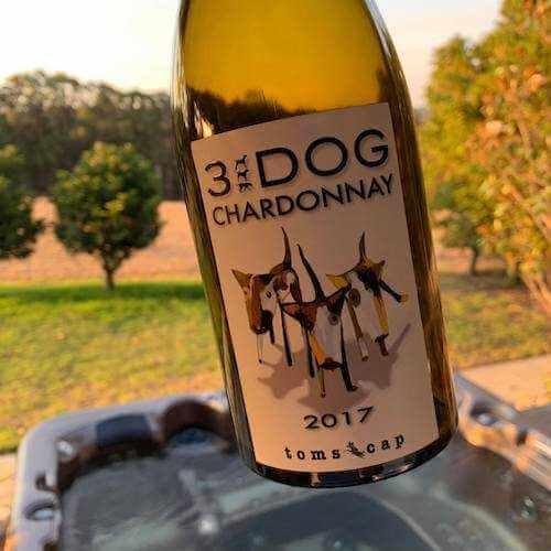 Toms Cap 3 Dog Chardonnay 2017 Gippsland