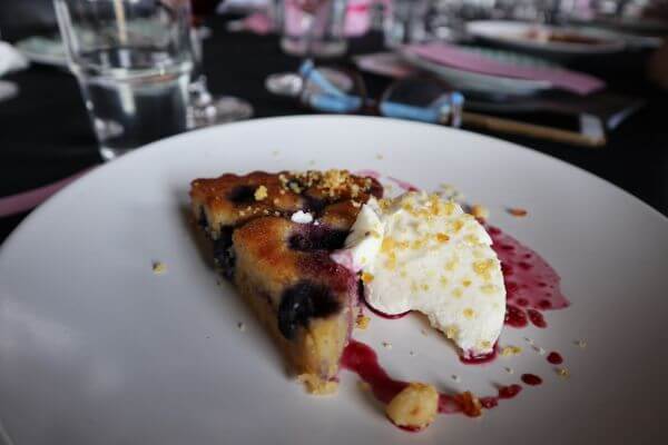 gluten free dessert at the galafrey wines long table lunch