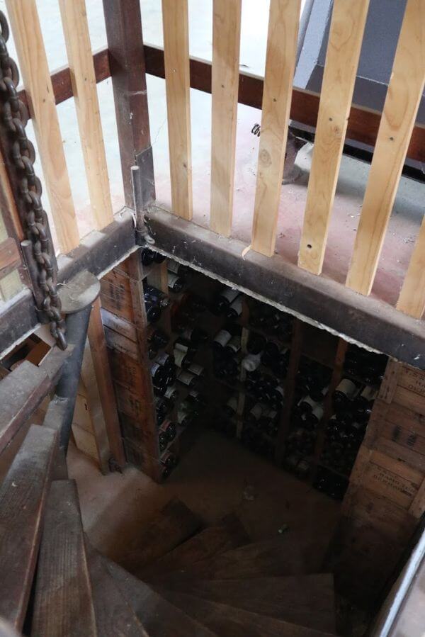 underground cellar at paul nelson vineyard on scotsdale road denmark wine region