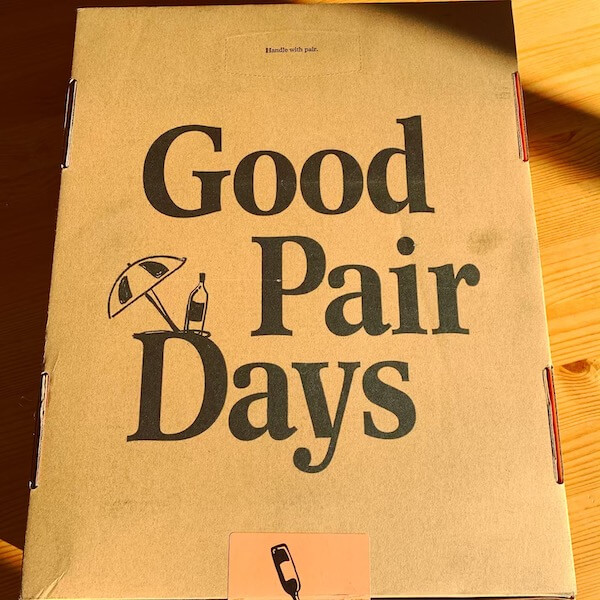 Good Pair Days Wine Delivery Box - Travelling Corkscrew