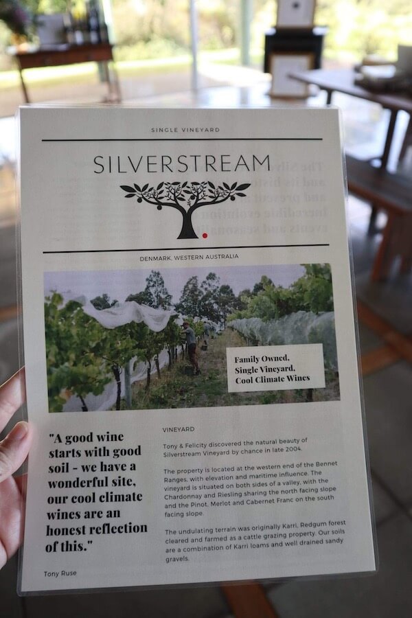 Silverstream Wines newsletter