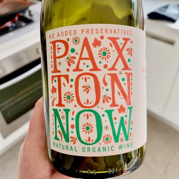 Paxton Now No Added Preservatives Natural Organic Wine
