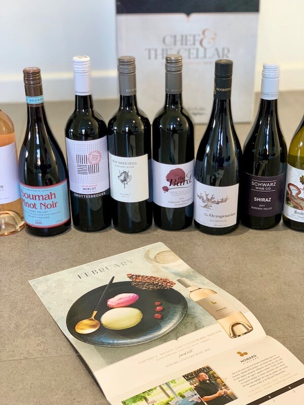 February - Wine Selectors 2020 wine and food calendar case