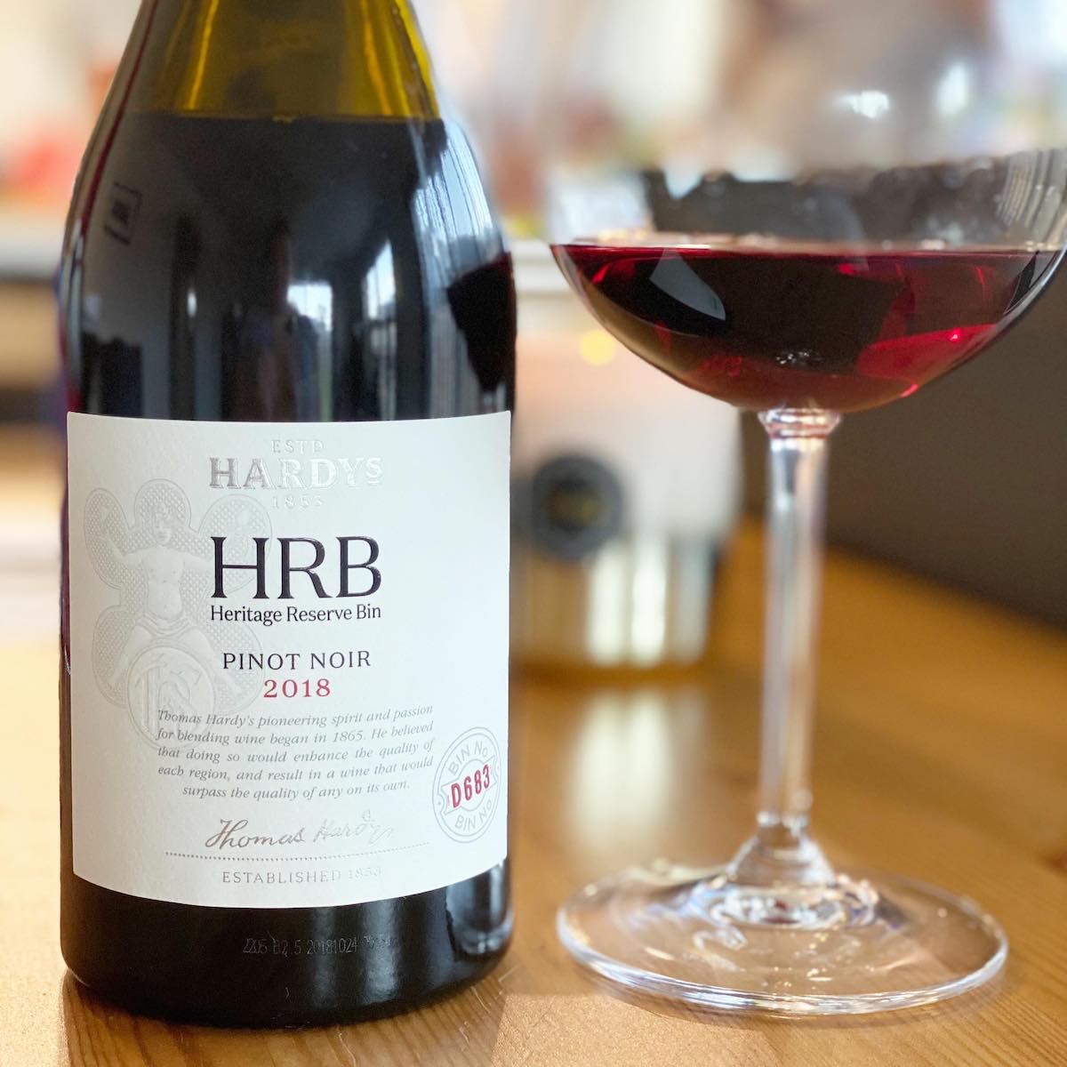 Hardys HRB 2018 Pinot Noir - Bin D683