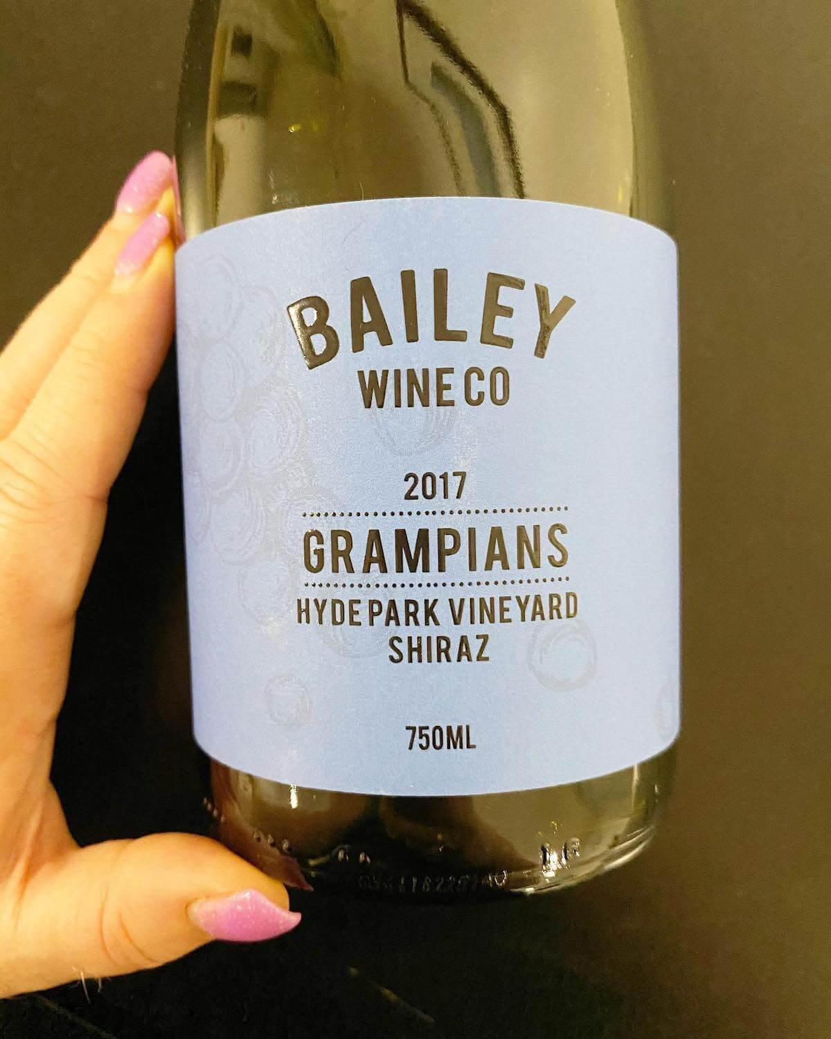 Bailey Wine Co 2017 Grampians Shiraz