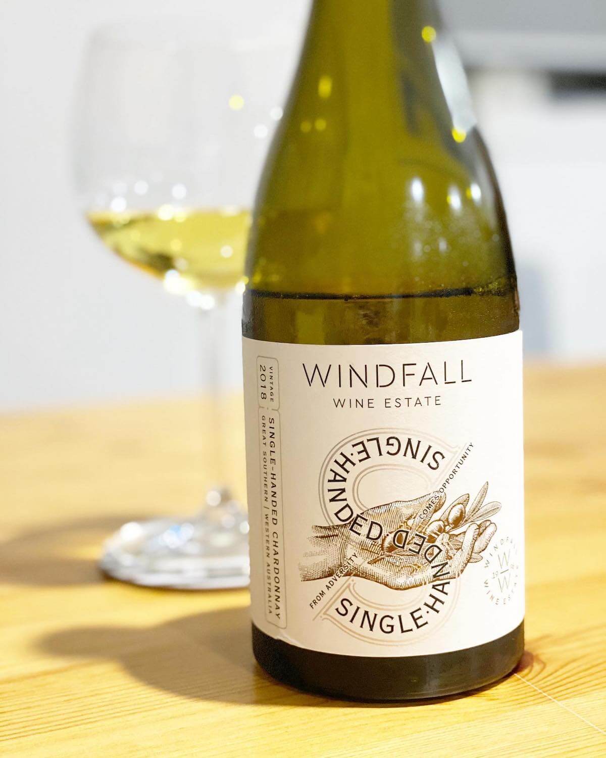 Windfall Wine Estate 2018 Single Handed Chardonnay