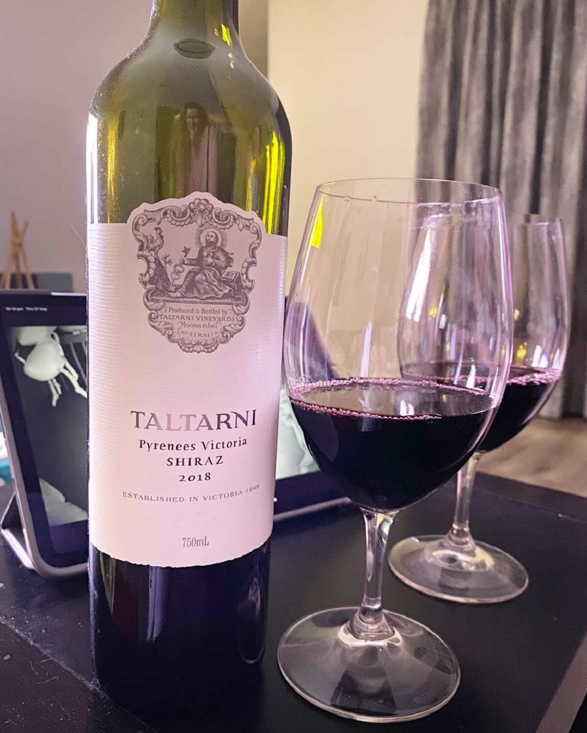 Taltarni Vineyards 2018 Pyrenees Estate Shiraz