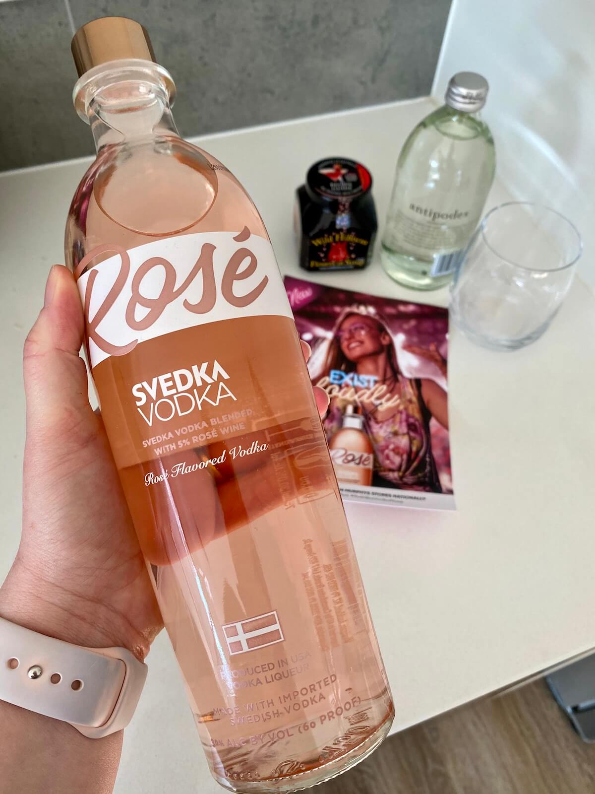 Svedka Rose Vodka Wine