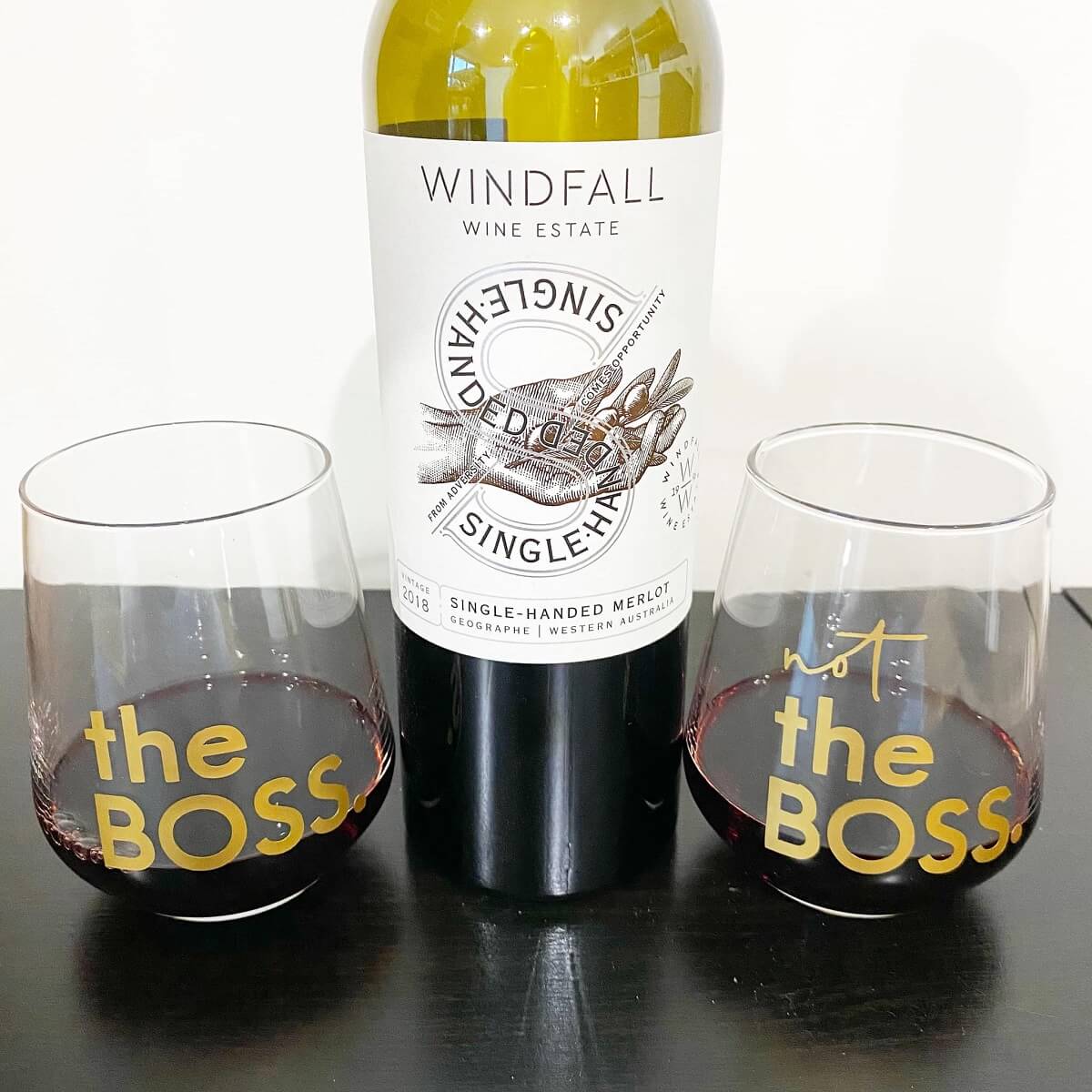 Windfall Wine Estate Single-Handed 2018 Merlot 