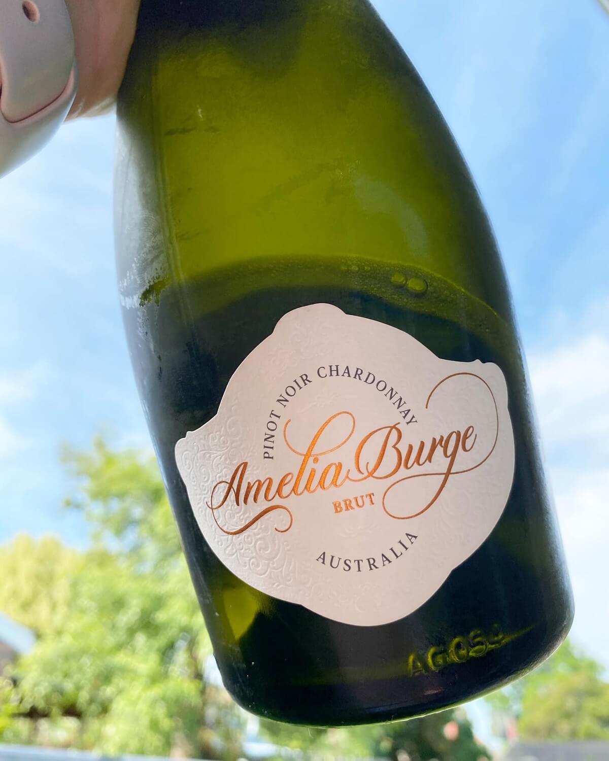 Amelia Burge Brut  Pinot Noir Chardonnay