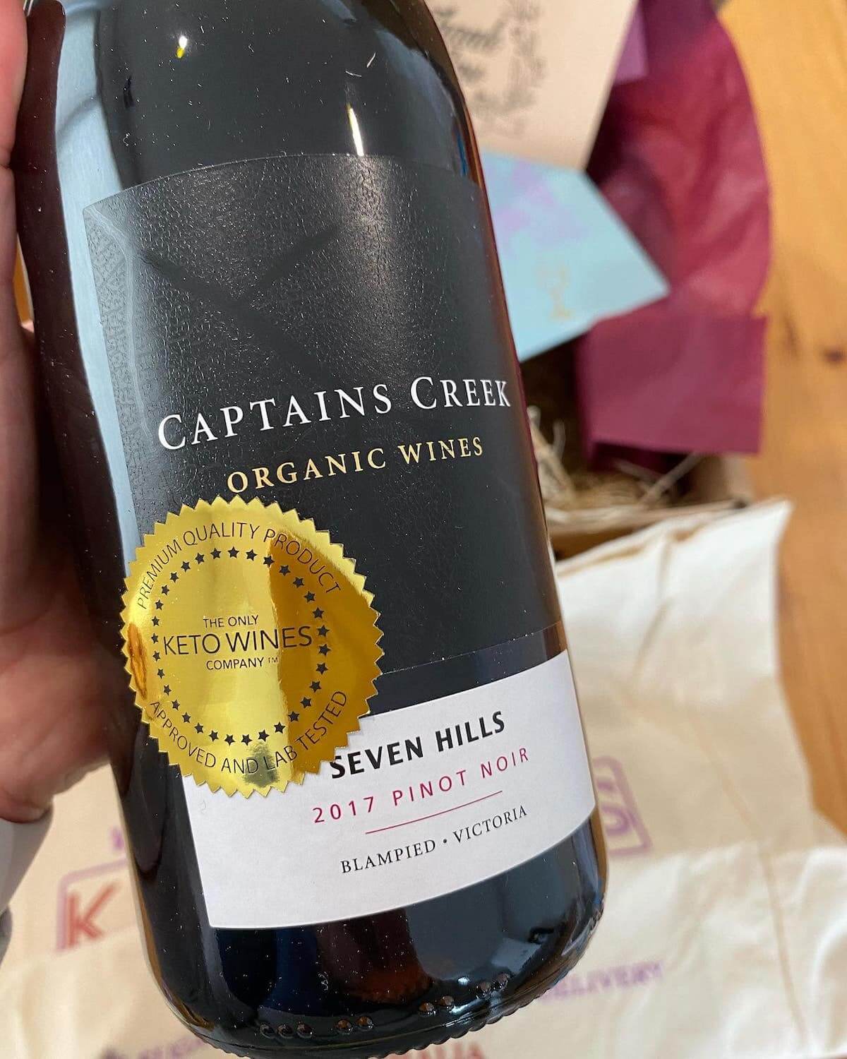 Captains Creek 2017 Seven Hills Pinot Noir – The Only Keto Wines Co
