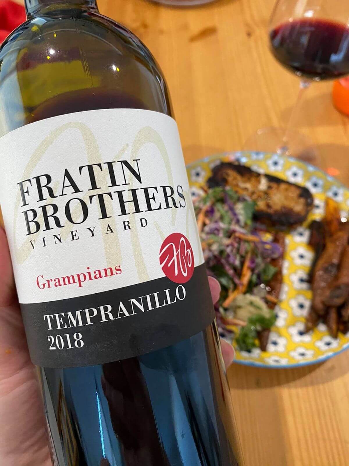 Fratin Brothers Tempranillo 2018 – Grampians