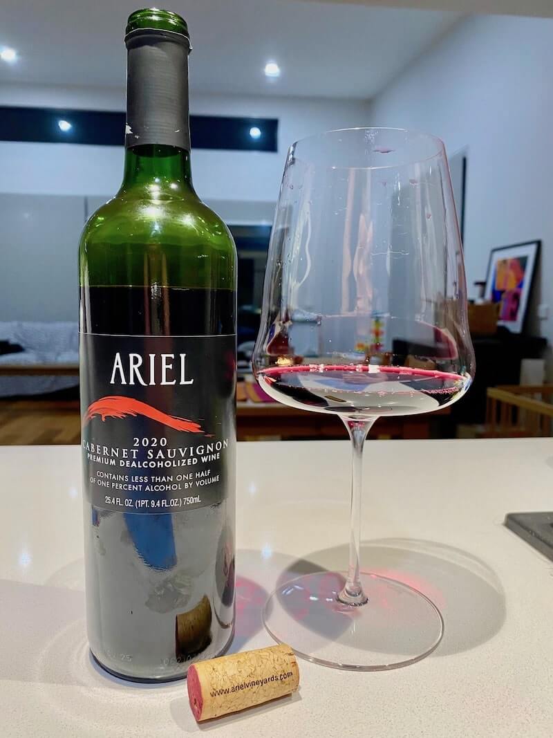 Ariel 2020 Cabernet Sauvignon - Non Alcoholic Red Wine