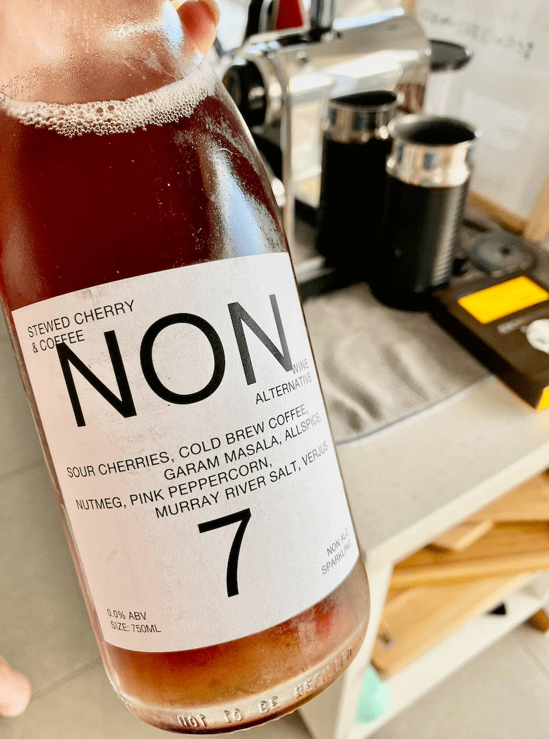 NON 7 Wine Alternative - Stewed Cherry and Coffee