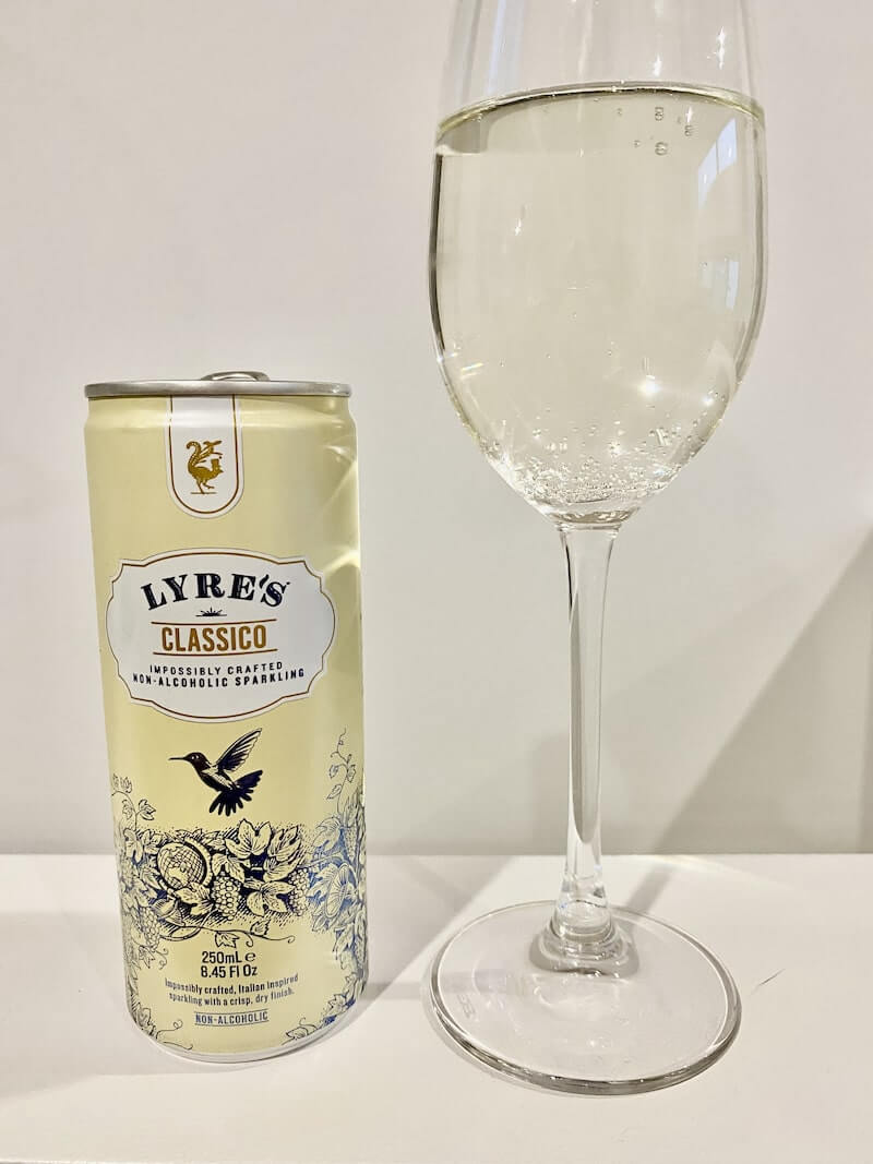 Lyre's Classico Non Alcoholic Sparkling in a can