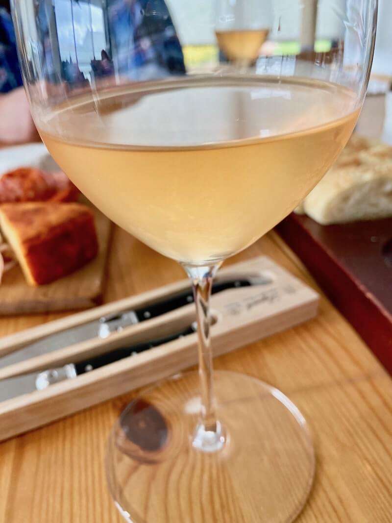 Vinum in Amphorae 2018 'La Venezia' - Orange Wine in the glass