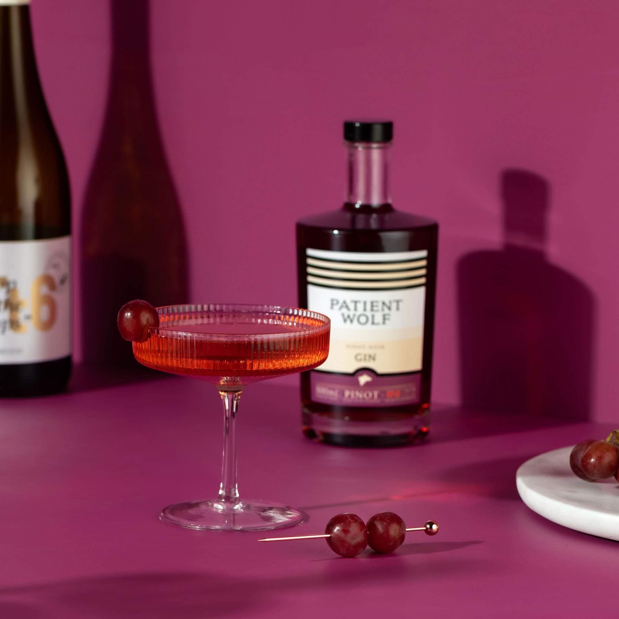 French 66 Cocktail with Pinot Noir Gin
