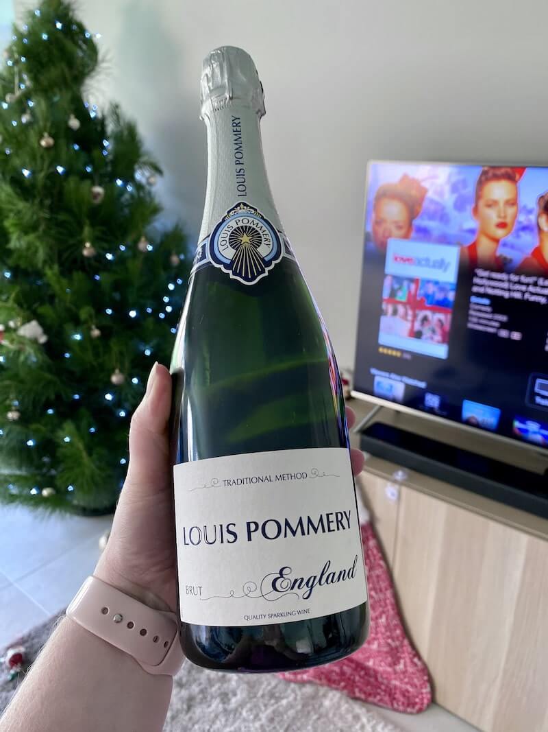 Love Actually and Louis Pommery Brut English Sparkling Wine