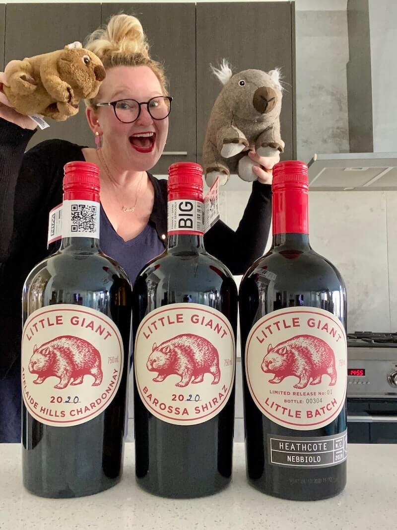 Wine Blogger Casey and Little Giant Wines