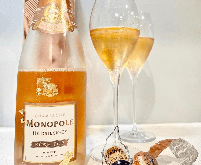 Heidsieck Co Monopole Rose Top Brut Champagne Blend