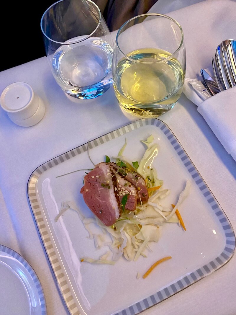 Duck Entree Melbourne to Singapore