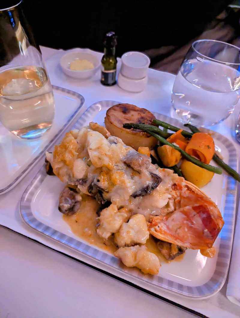Lobster Thermidor Book The Chef Singapore Airlines Business Class