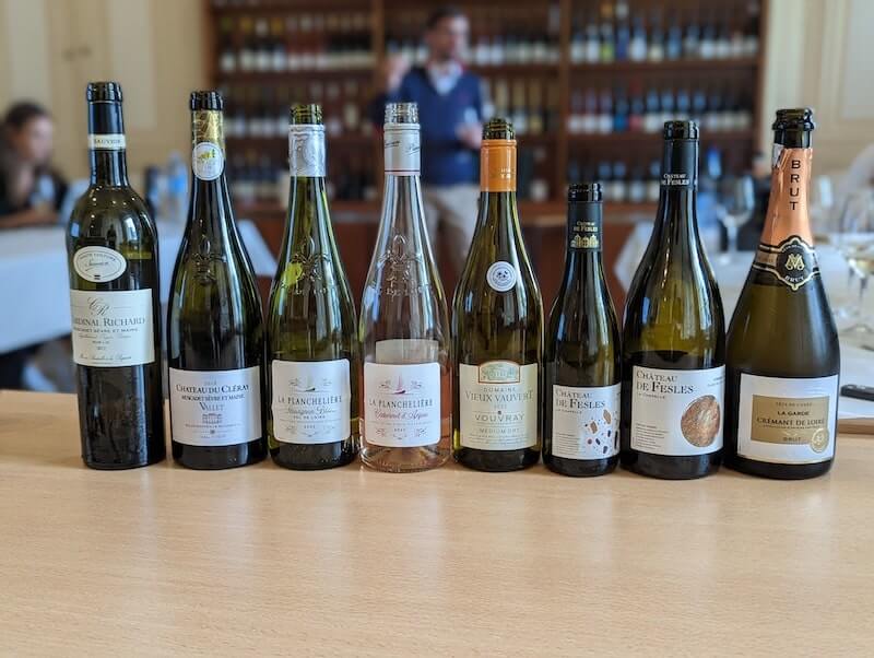 Loire Valley wine tasting at Chateau du Cleray 2023
