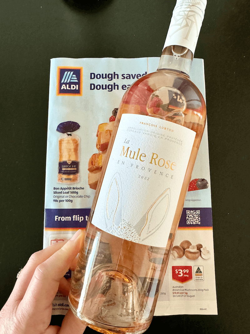 Francois Lurton La Mule Provence Rose  - ALDI Wine